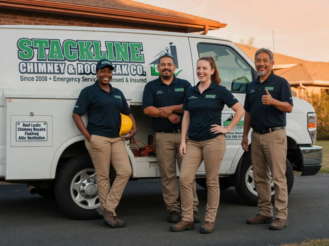 Chimney flashing repair company in Smithville, MO